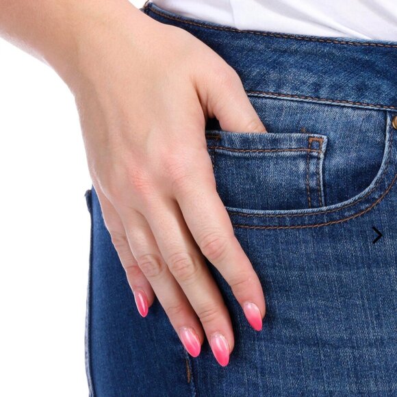 Dark Wash western spandex stretchy denim jeans 20 - Picture 2 of 5